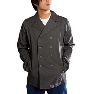 TRIPP NYC Double Breasted Olive Military Jacket